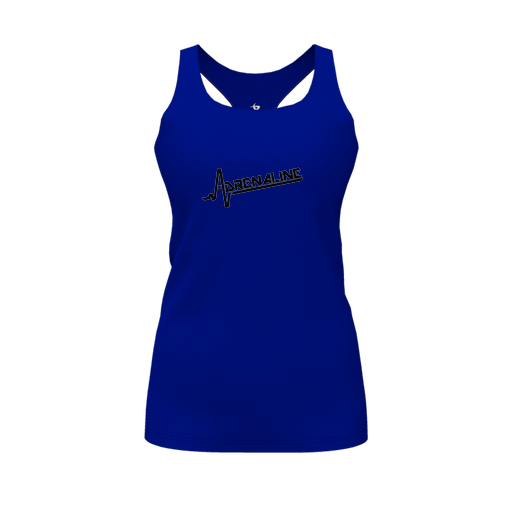 [FT0TRBRY-FYS-LOGO1] Decker Racerback Tank Top (Female Youth S, Royal, Logo 1)