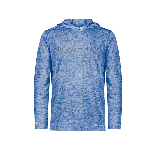 [FOLHCGRY-AS-LOGO2] Decker Men's Charge Hoodie (Adult S, Royal, Logo 2)